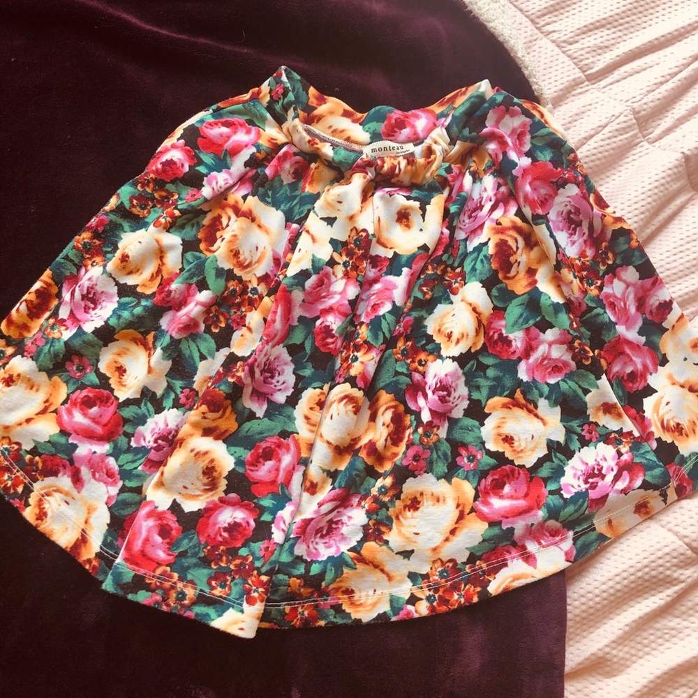Floral skirt